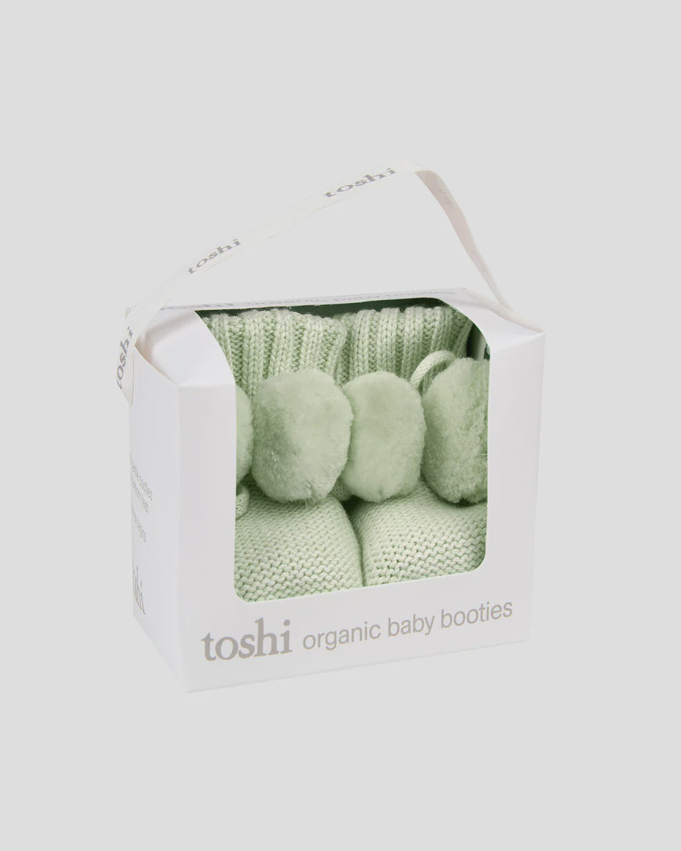 Organic Booties Marley | Matcha