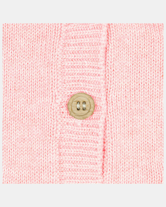 Organic cardigan Remy - Pearl
