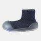 Organic Hybrid Walking Socks Dreamtime Footsteps |Ink