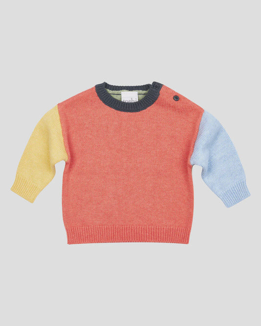 Organic pullover Bobby - Paprika