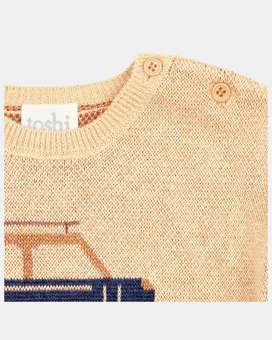 Organic pullover storytime - High country
