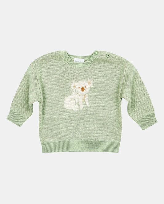 Organic pullover Storytime - koala