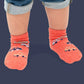 Organic socks ankle jacquard - racer