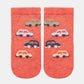 Organic socks ankle jacquard - racer