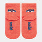Organic socks ankle jacquard - racer