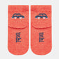 Organic socks ankle jacquard - racer