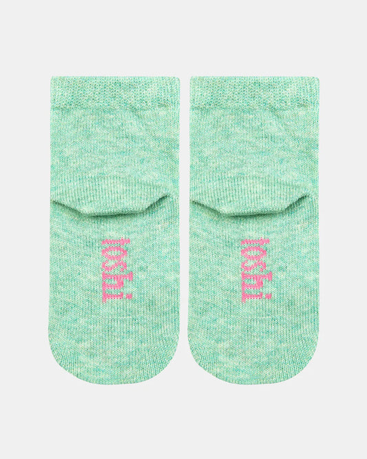 Organic Socks Ankle Jacquard - unicorn