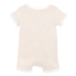 BILLIE GIRAFFE ORGANIC SS ZIPSUIT