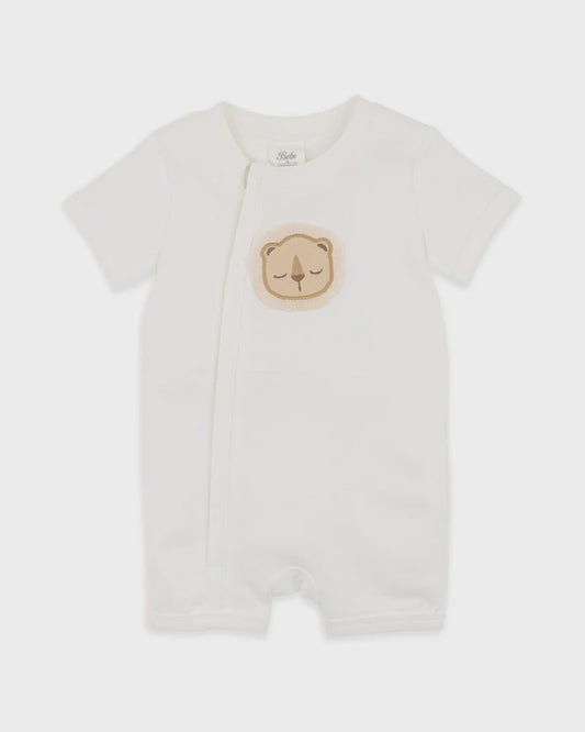 BILLIE LION ORGANIC SS ZIPSUIT