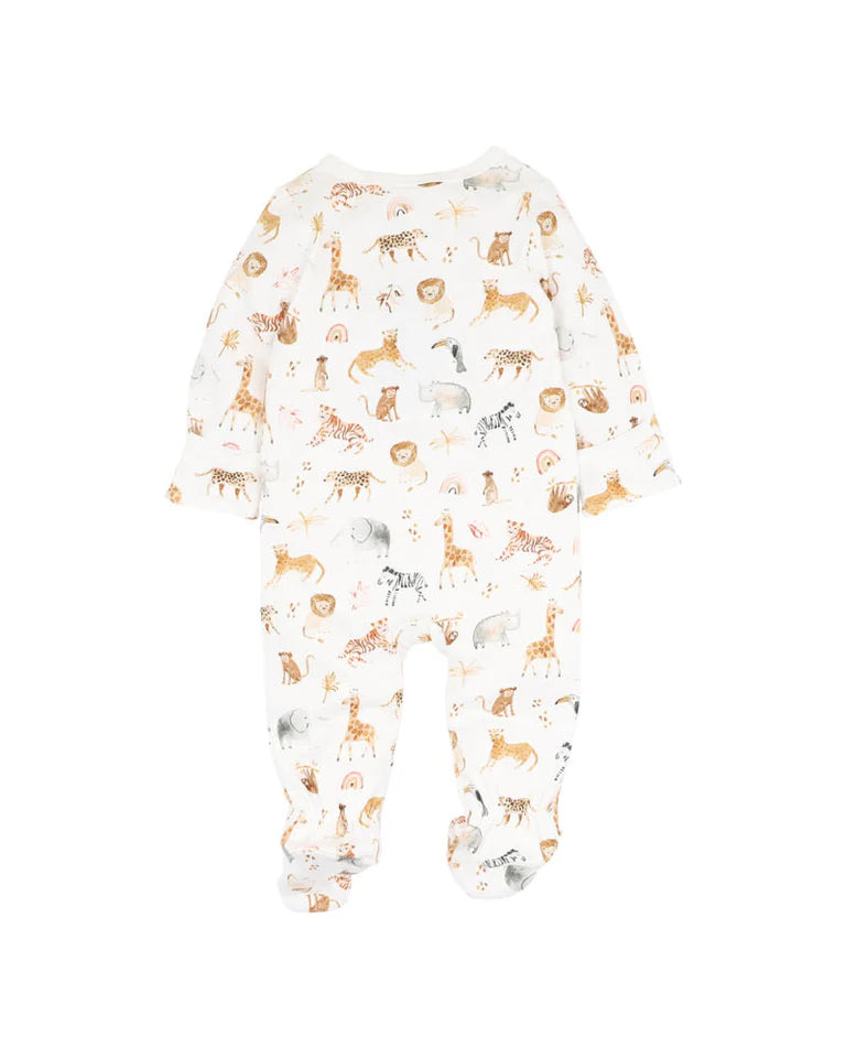 BILLIE ORGANIC LS ZIPSUIT
