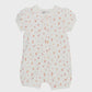 BILLIE DITSY FLORAL ORGANIC SS ZIPSUIT