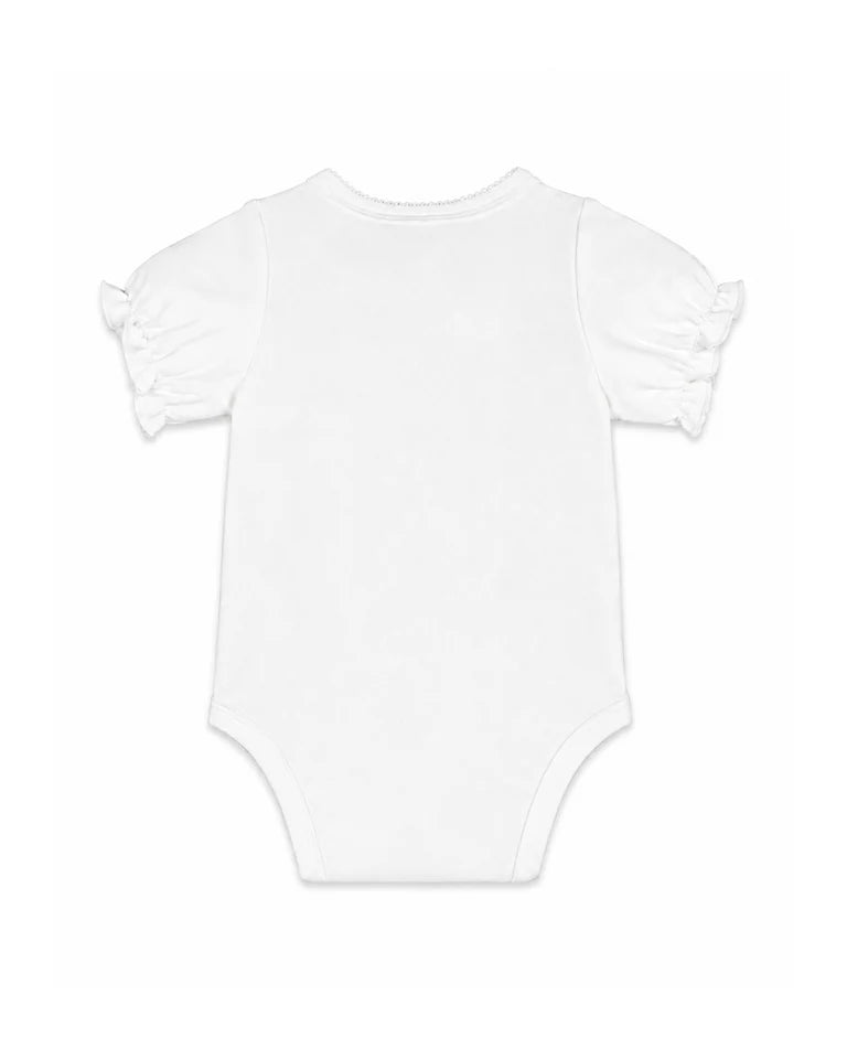 TAYLOR ORGANIC FLORAL KOALA BODYSUIT