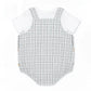 TAYLOR CHECK BODYSUIT & TEE SET