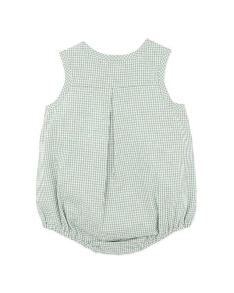 SCOUT CHECK BUTTON UP BODYSUIT