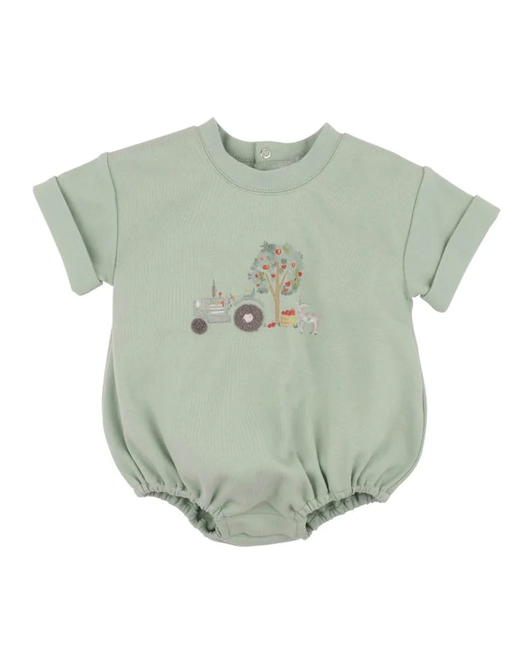 SCOUT ORGANIC TRACTOR OVERSIZED BODYSUIT