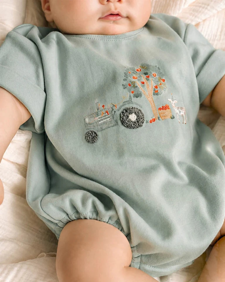 SCOUT ORGANIC TRACTOR OVERSIZED BODYSUIT