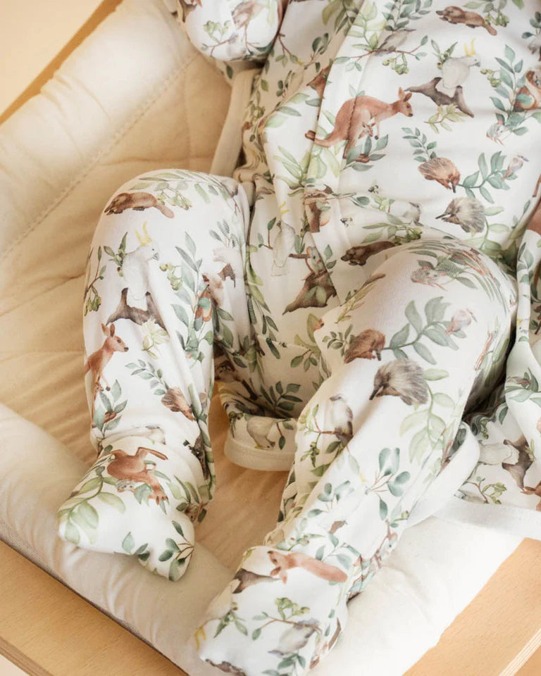 CHARLIE ORGANIC ZIPSUIT