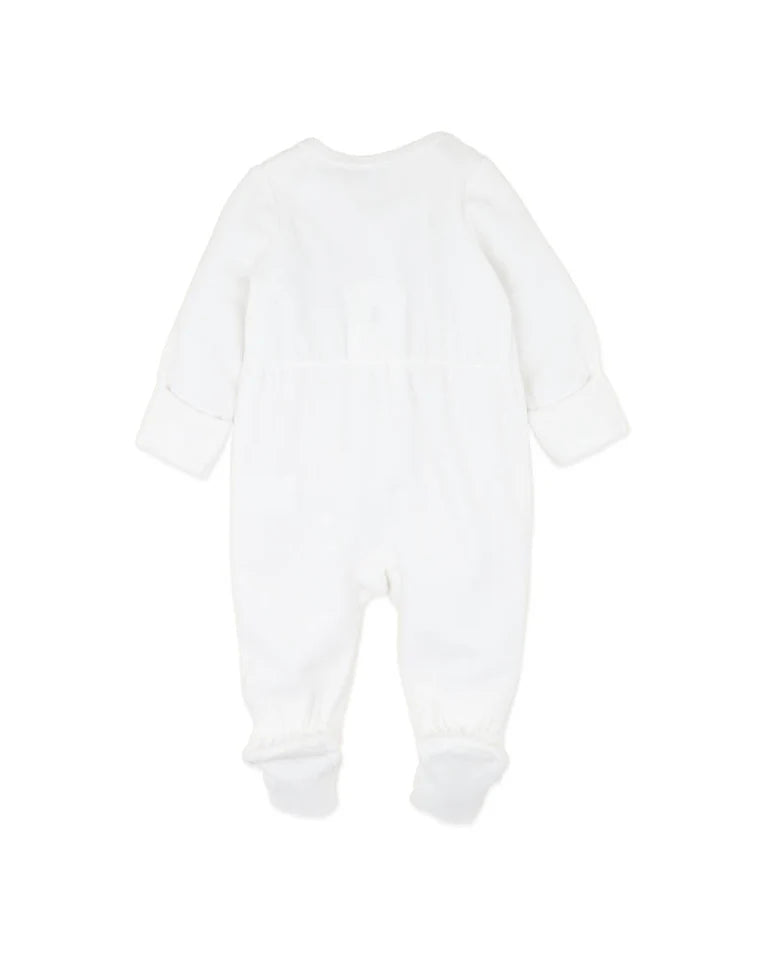 CHARLIE KOALA VELOUR ZIP ONESIE