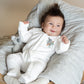 CHARLIE KOALA VELOUR ZIP ONESIE