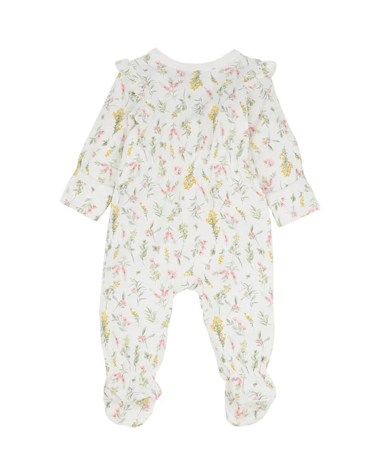CHARLIE WATTLE ZIP ONESIE