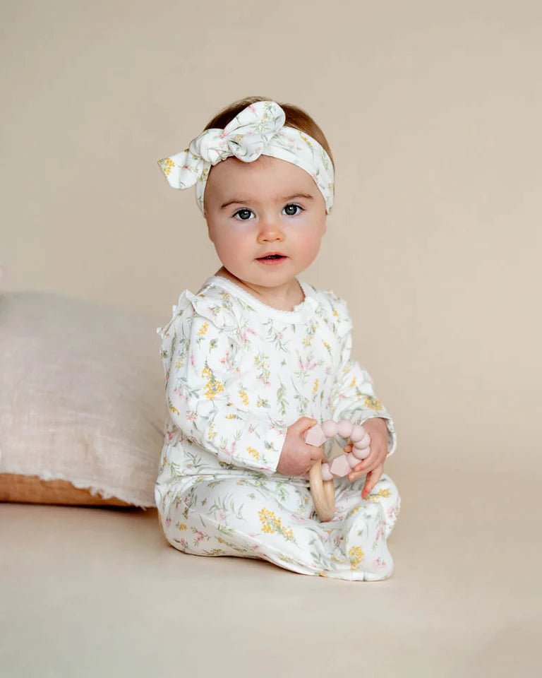 CHARLIE WATTLE ZIP ONESIE