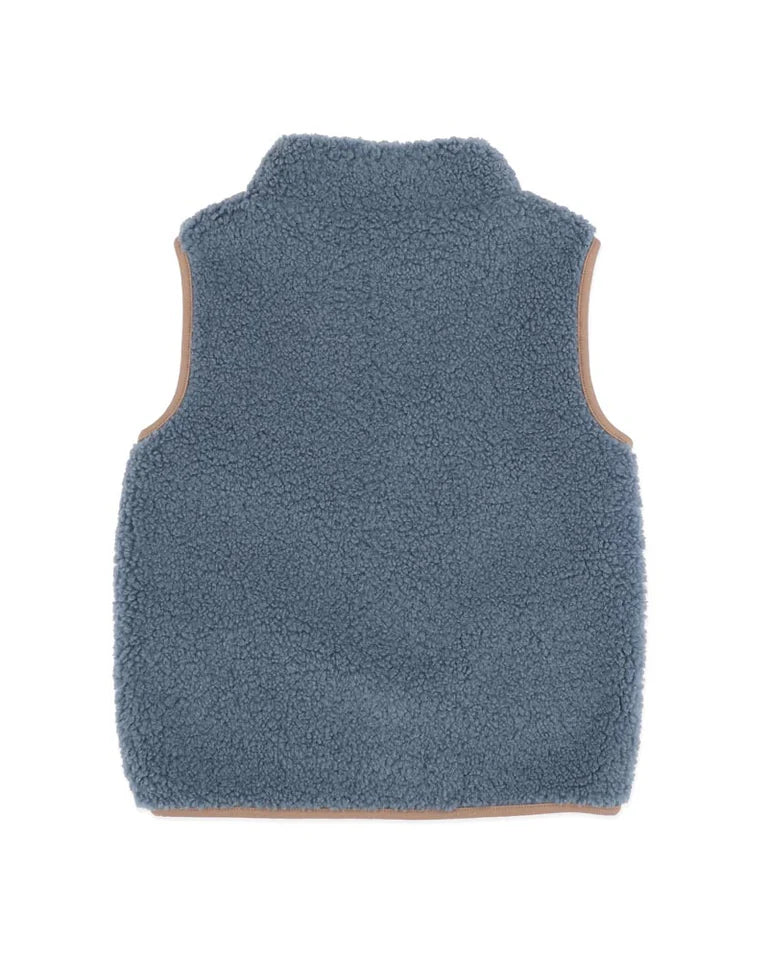 BLUE SHERPA VEST 3-5 YRS