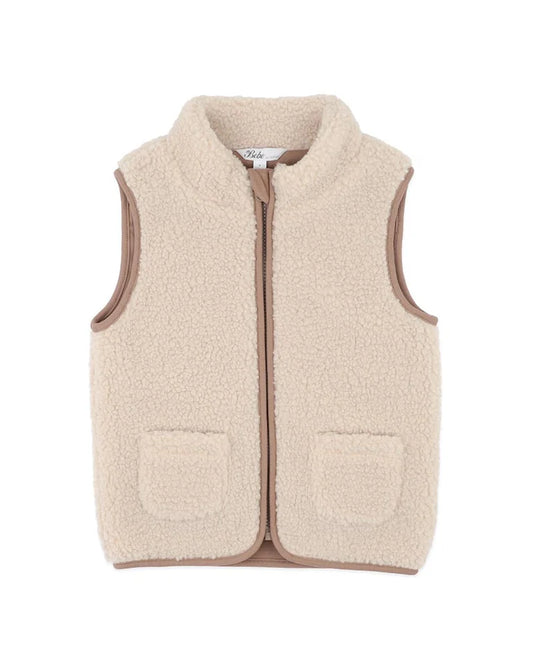 NATURAL SHERPA VEST 3-5 YRS