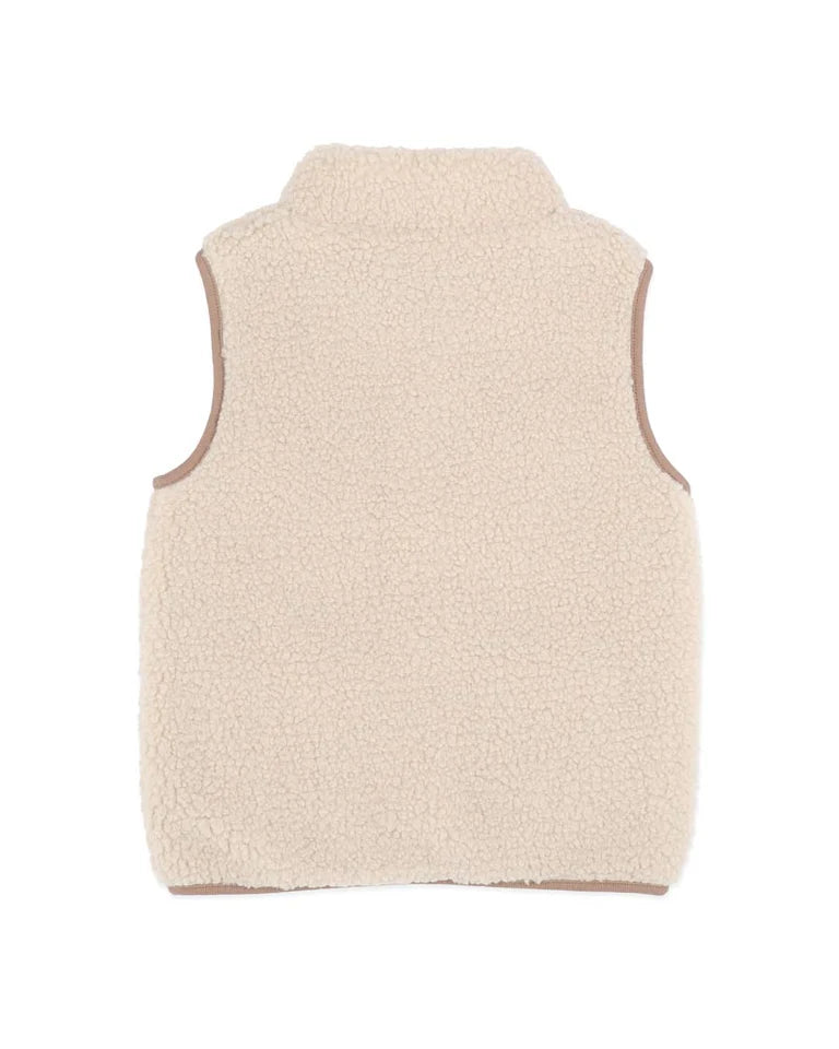 NATURAL SHERPA VEST 3-5 YRS