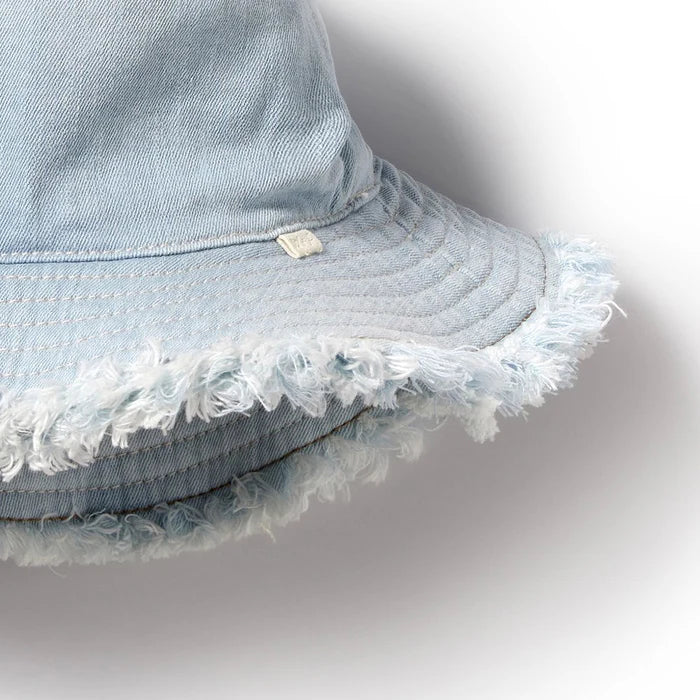 Organic Denim Sun Hat