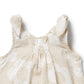 Daisy Bloom Organic Tie Playsuit