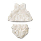 Daisy Bloom Organic Ruffle Set