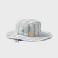 Deep Blue Stripe Organic Sun Hat