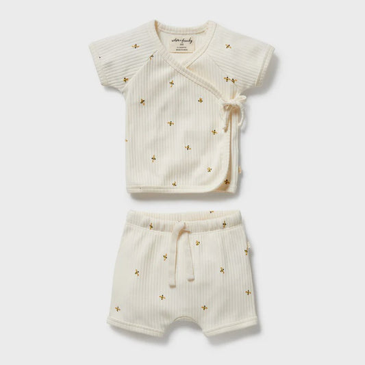 Bee Mine Organic Kimono Set