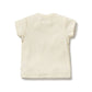 Lemon Leaf Embroidered Organic Tee