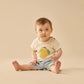 Lemon Leaf Embroidered Organic Tee