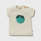 Apple Papple Embroidered Organic Tee
