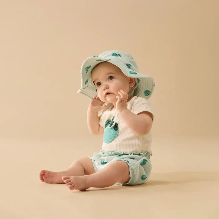 Apple Papple Embroidered Organic Tee