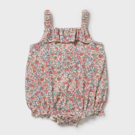 Summer Bloom Organic Playsuit