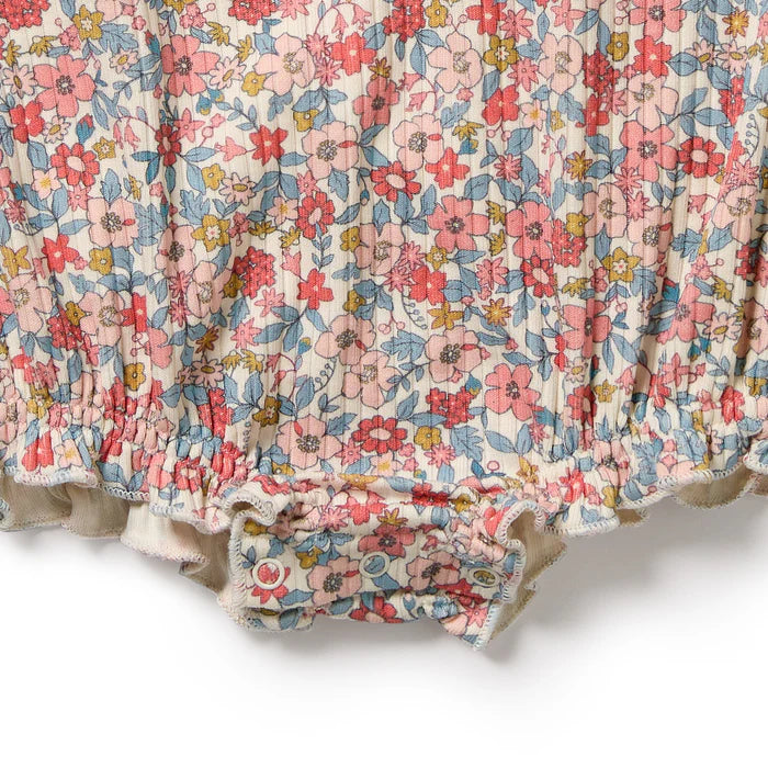 Summer Bloom Organic Playsuit