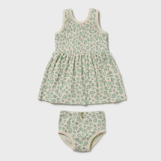 Periwinkle Organic Dress Set