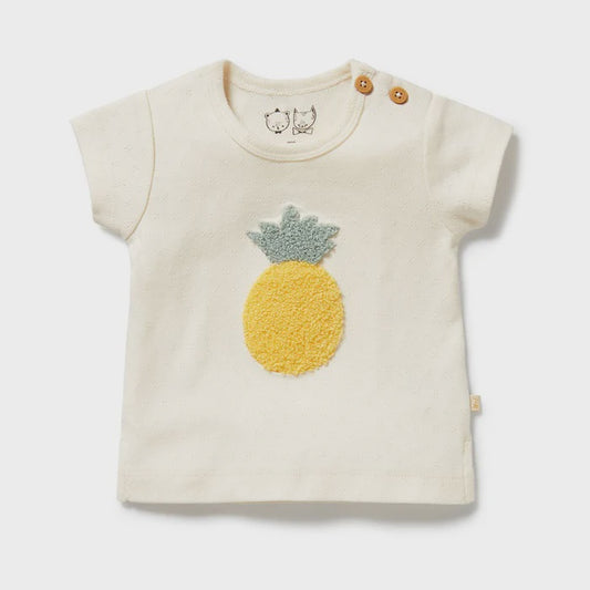 Piney Pals Organic Pointelle Tee