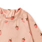 Strawberry Kisses Cutwork Rashie Swimset