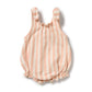 Strawberry Wave Organic Terry Tie Playsuit