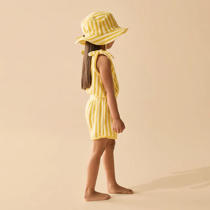 Honey Wave Organic Terry Playsuit