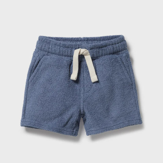 Deep Blue Organic Terry Short