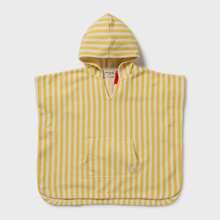 Honey Wave Organic Terry Hooded Poncho