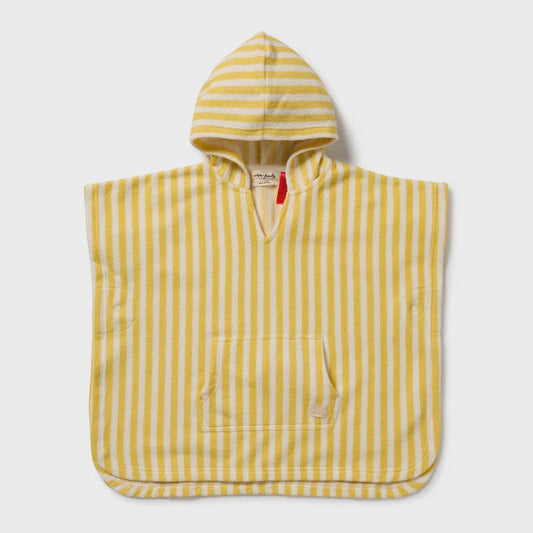 Honey Wave Organic Terry Hooded Poncho
