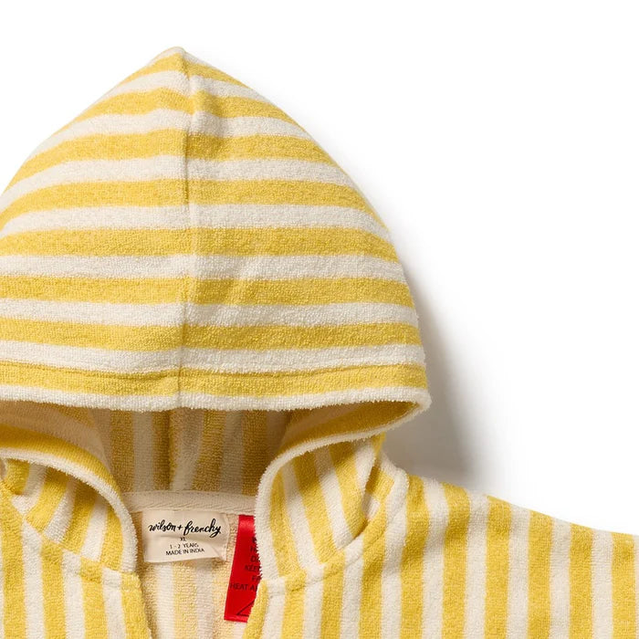 Honey Wave Organic Terry Hooded Poncho