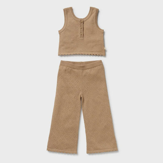 Oat Organic Knitted Set