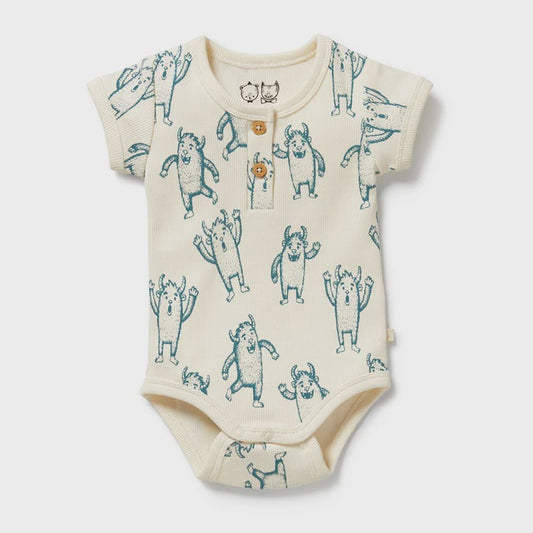 Yeti Organic Henley Bodysuit